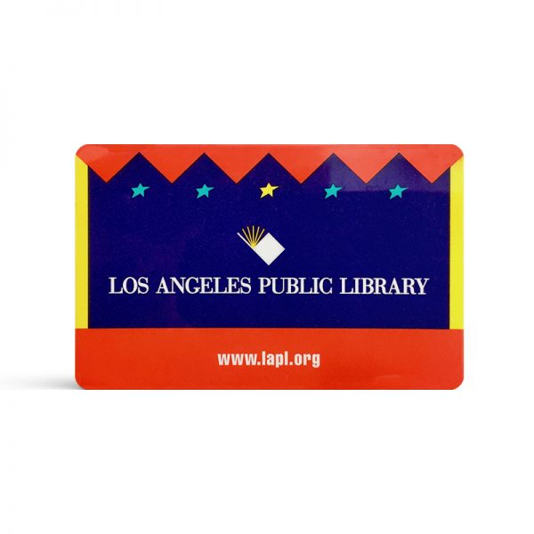 custom library card