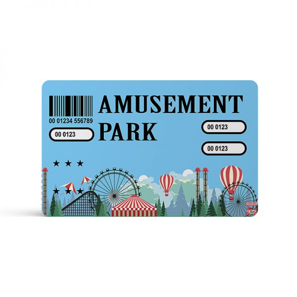 rfid theme park ticket card