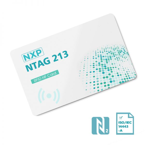 custom Ntag 213 NFC card
