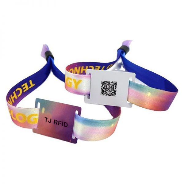 RFID Polyester Cloth Wristband color 2