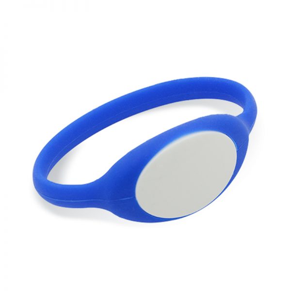 TRSB01-001 silicone rfid wristband blue