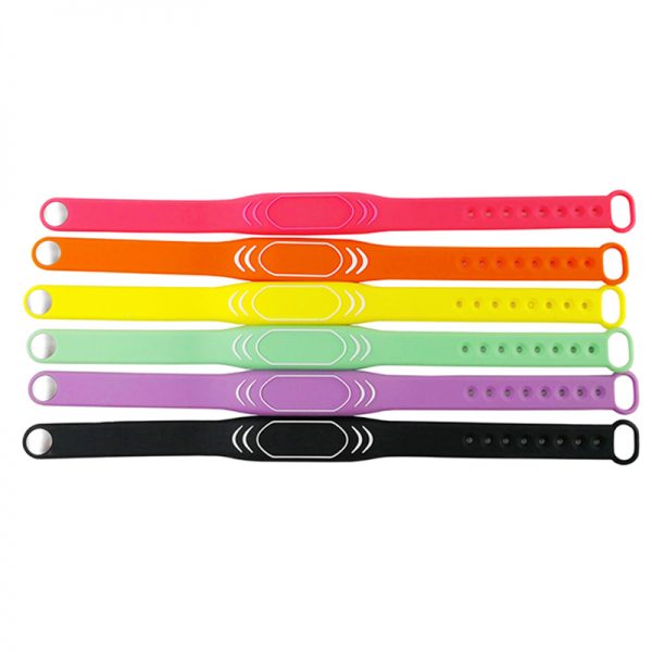 TRSB02-002 adjustable RFID silicone wristband color 1