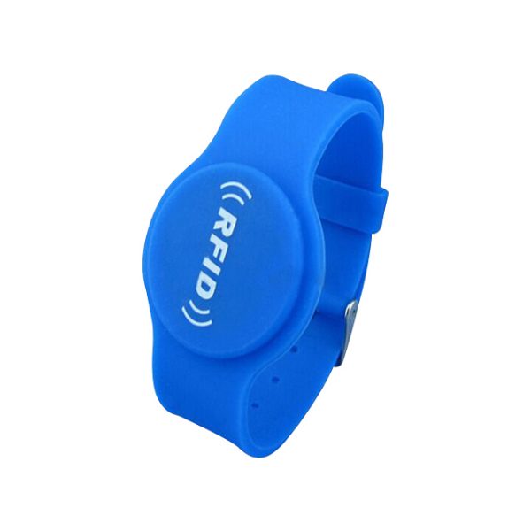 TRSB02-003 rfid silicone wristband blue