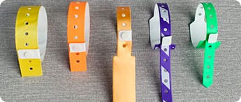 rfid paper wristband Custom-Shapes