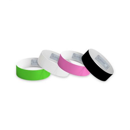 rfid paper wristband pure color