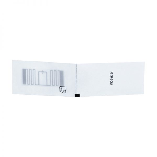 Custom UCODE 9 RFID Fabric Care Label for Garment 13434mm 3