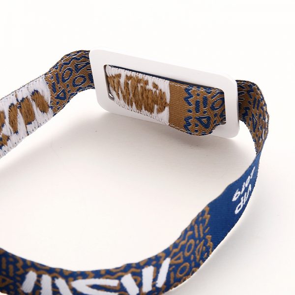 Custom RFID Embroidered Fabric Cloth Wristband type 2-5