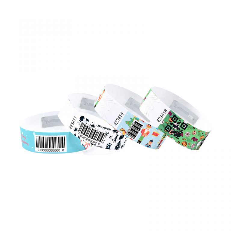 RFID Tyvek paper Wristband 6