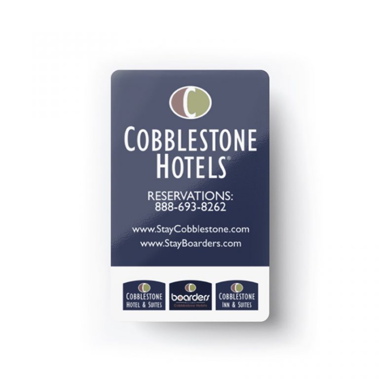 Cobblestone hotel key card 1